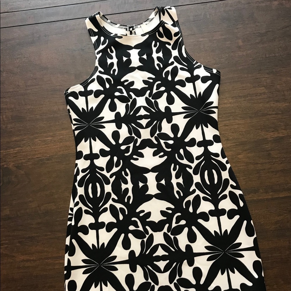 Fitted mini dress. NWOT